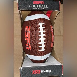 ESPN XR3 Elite Grip Official Size Football Anti-Skid Composite Material New